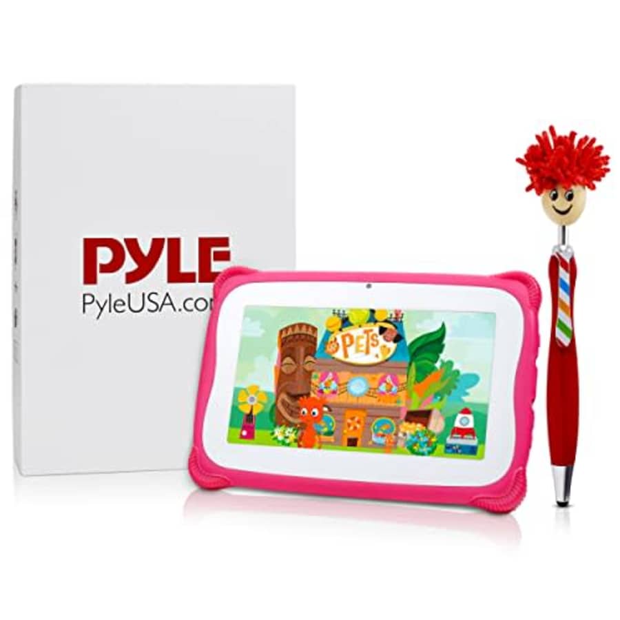 Pyle 7" Full HD Android Tablet for Kids - 1080p Full HD Display, Quad-Core Processor 1GB+8GB Storage for $60 Pyle 7" Full HD Android Tablet for Kids - 1080p Full HD Display, Quad-Core Processor 1GB+8GB Storage for $60