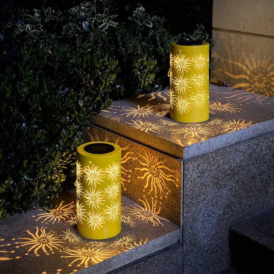 Solpex Solar Hanging Lantern 2-Pack for $18