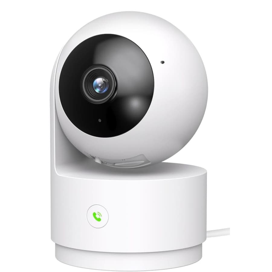 Harymor 2K Indoor Security Camera for $15