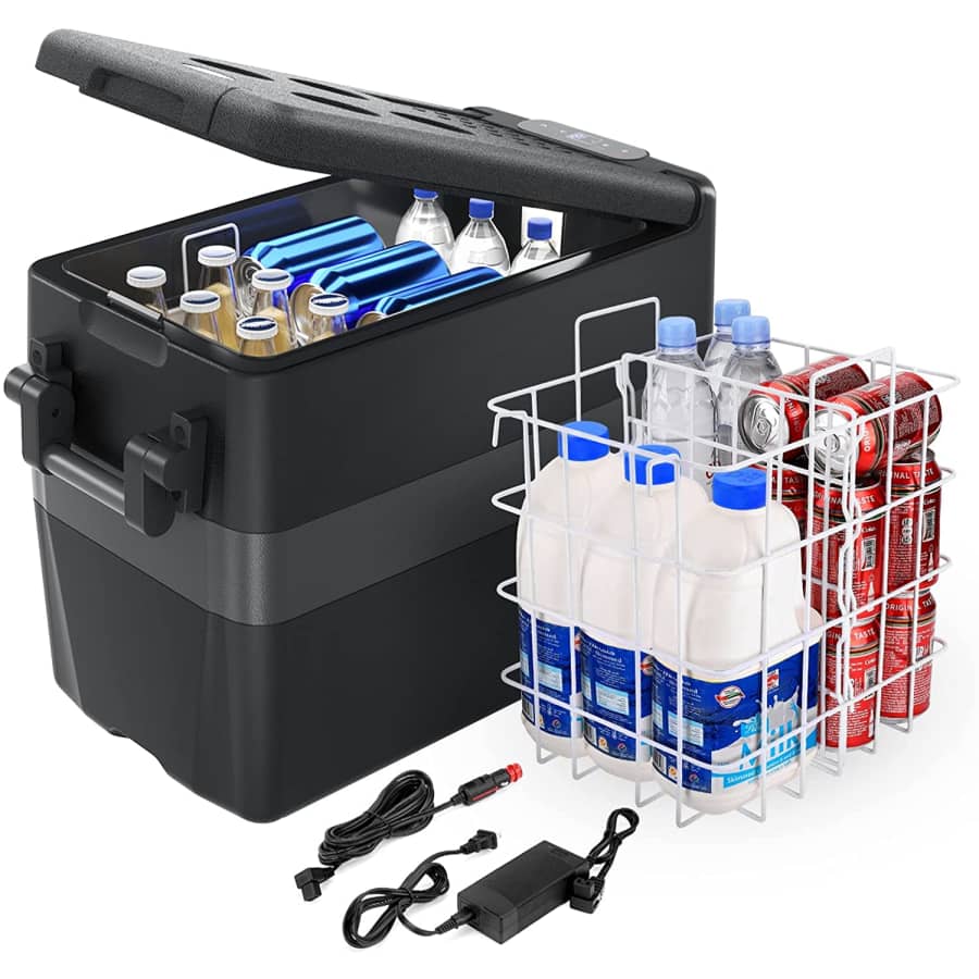 JoyTutus 12V 42-Quart Portable Car Refrigerator for $264
