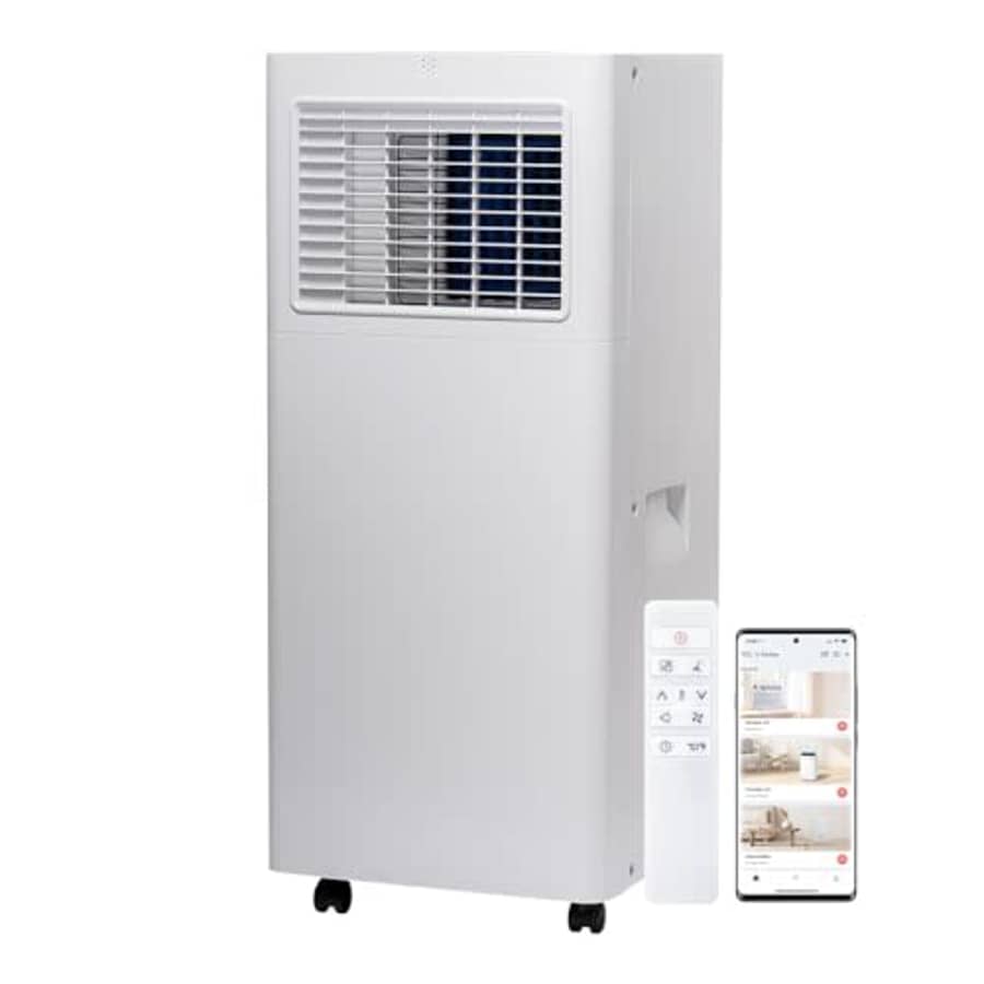 TCL 5,000 BTU SACC [8,100 BTU ASHRAE] Smart Portable Air Conditioner - H5P44W for $339