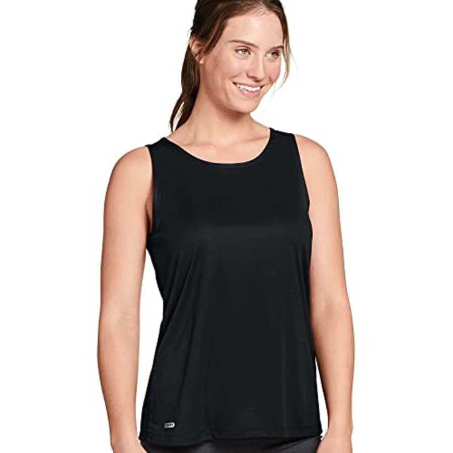 Jockey Women's Activewear Performance Tank, Black, 2X for $6 Jockey Women's Activewear Performance Tank, Black, 2X for $6