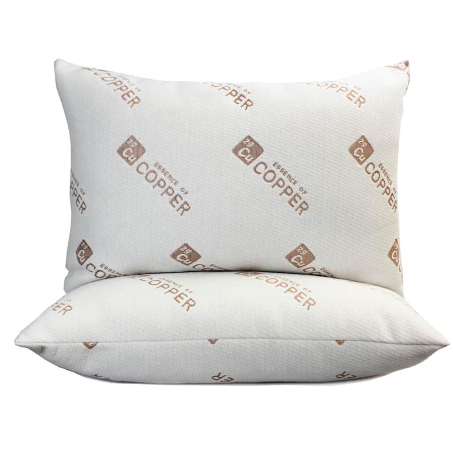 Essence of Copper Bed Pillow 2-Pack for $15 for members Essence of Copper Bed Pillow 2-Pack for $15 for members