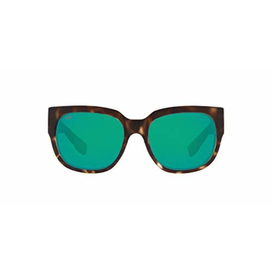 Costa Del Mar Women's Waterwoman Polarized Rectangular Sunglasses, Matte Shadow Tortoise/Green for $269 Costa Del Mar Women's Waterwoman Polarized Rectangular Sunglasses, Matte Shadow Tortoise/Green for $269