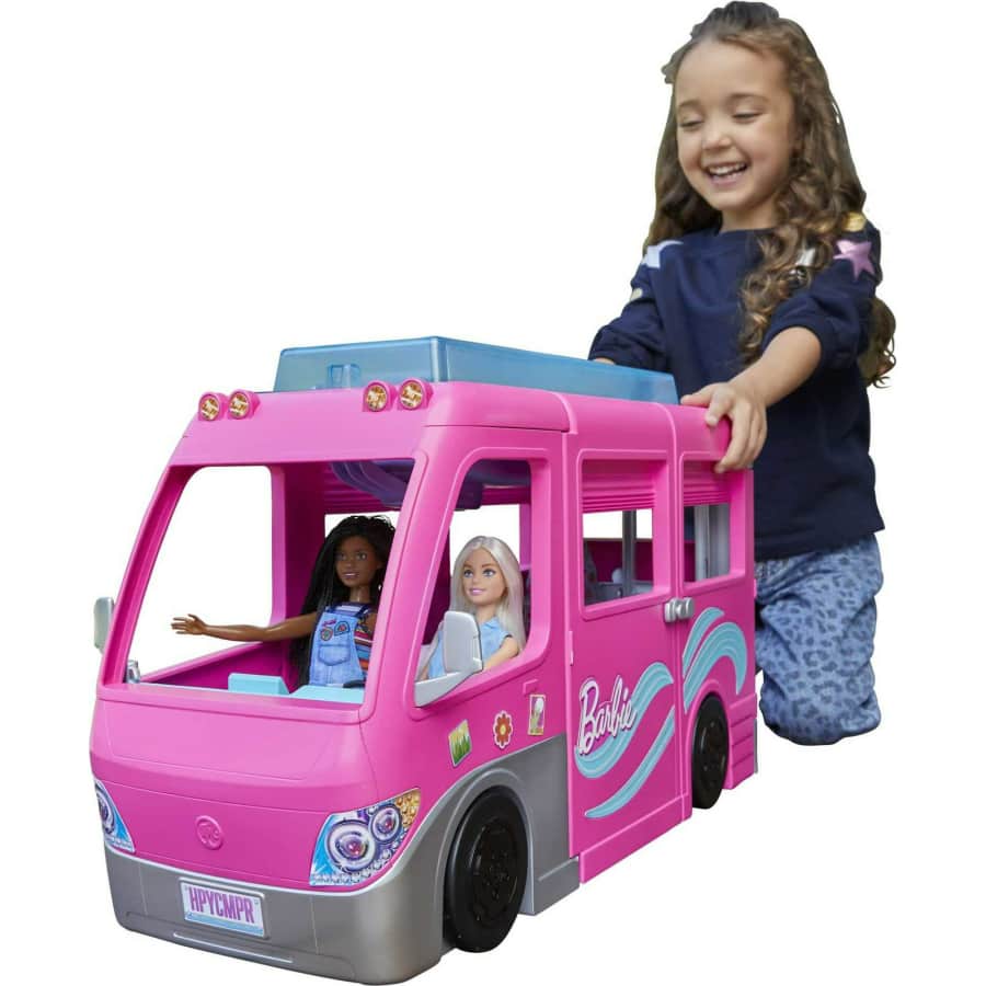 Barbie DreamCamper Vehicle Playset for $89