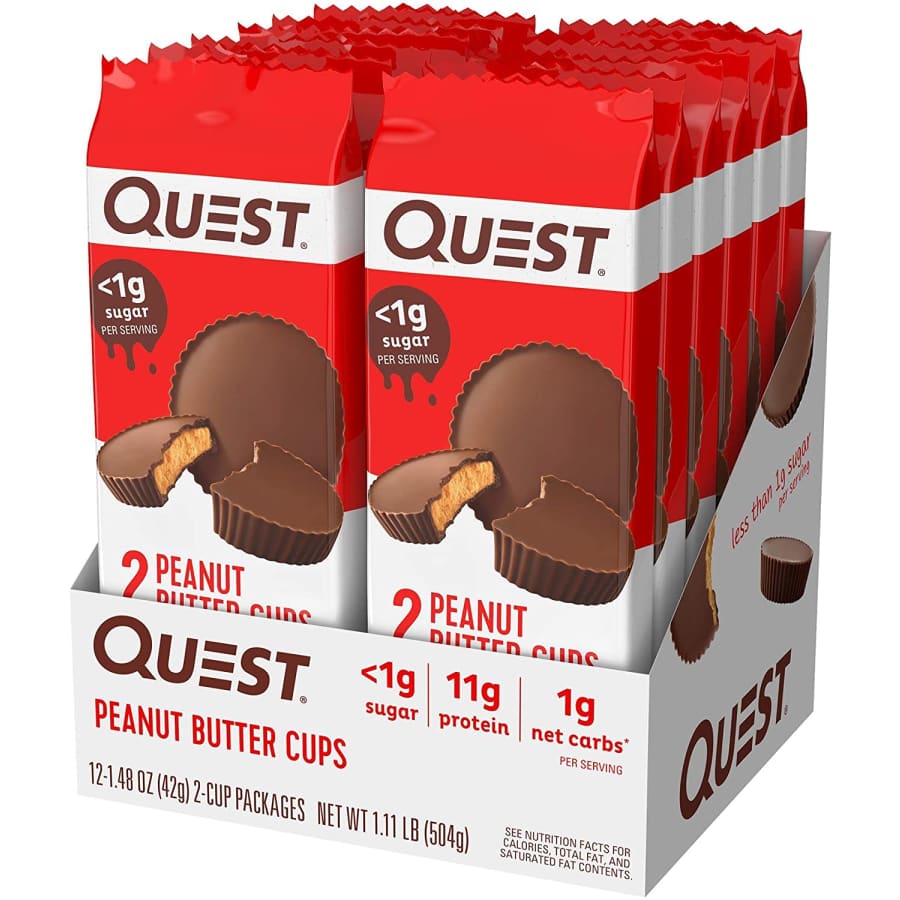 Quest Nutrition Peanut Butter Cups 12-Pack for $21