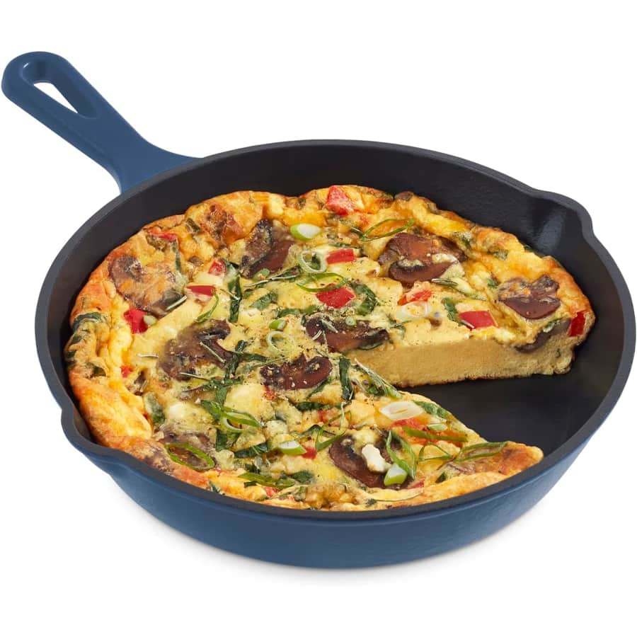 Zakarian x Dash 9.5" Cast Iron Skillet for $40