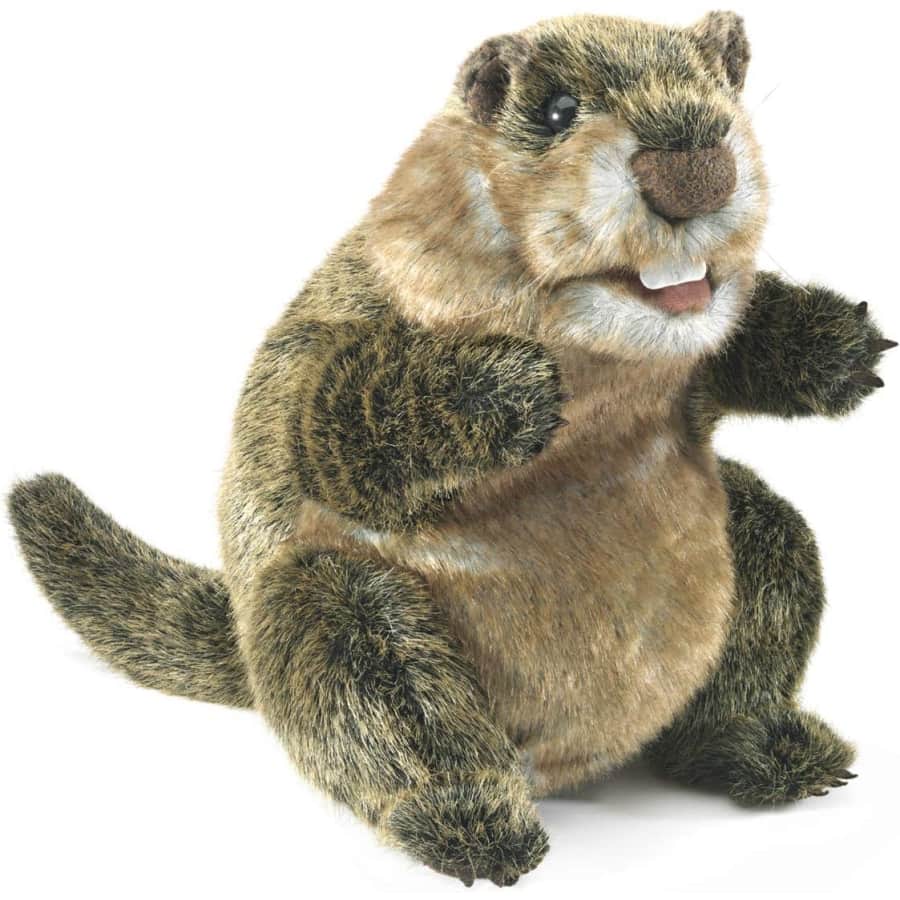 Groundhog Hand Puppet for $18