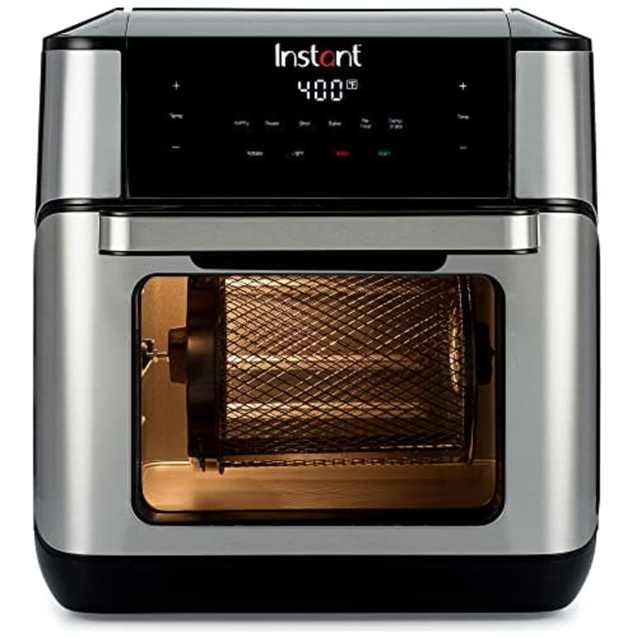 Instant Vortex Plus 10 Quart Air Fryer, Rotisserie and Convection Oven, Air Fry, Roast, Bake, for $167