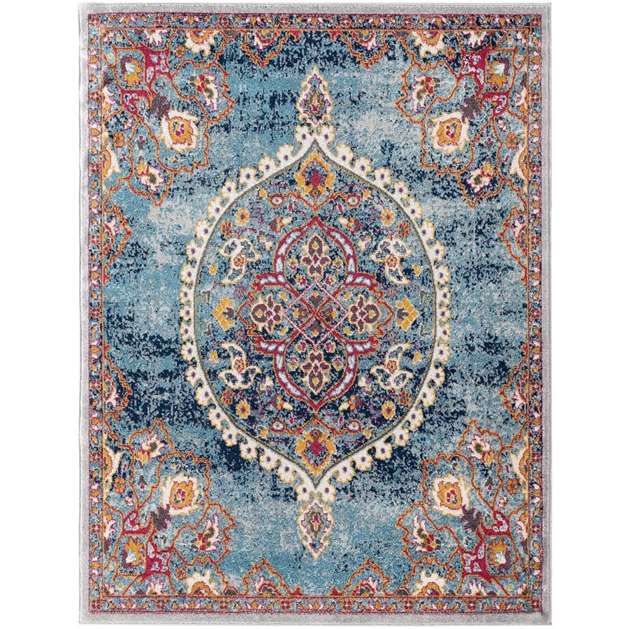 Ottomanson Rixos Medallion 5x7-Foot Area Rug for $43