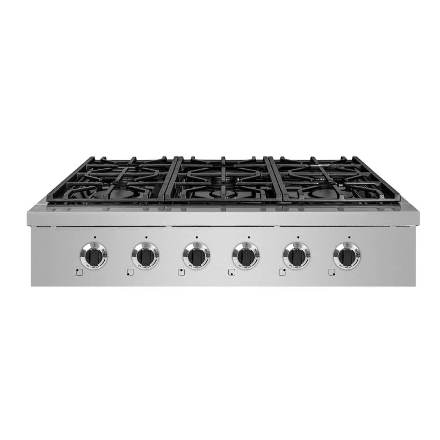 NXR Stainless Steel 36" Gas Cook Top w/ 6 Burners for $849 for members