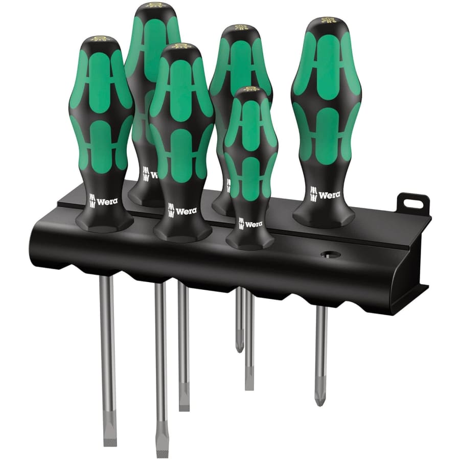 Wera Kraftform Plus 334/6 Screwdriver Set for $27