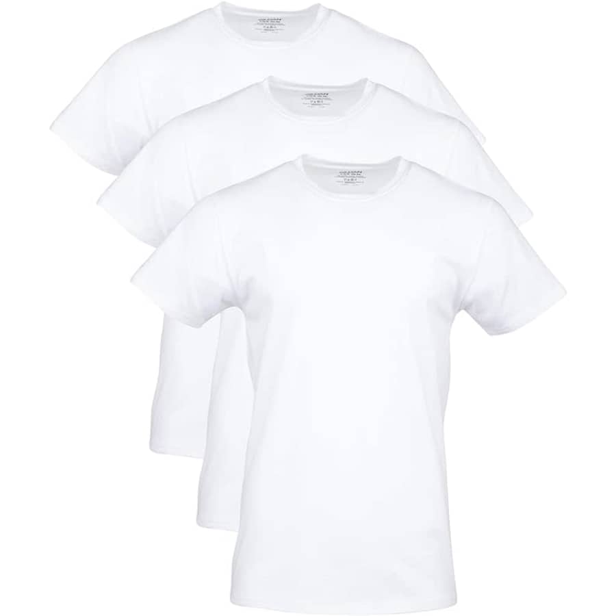 Gildan Men's Cotton Stretch Crew T-Shirt 3-Pack for $9 Gildan Men's Cotton Stretch Crew T-Shirt 3-Pack for $9