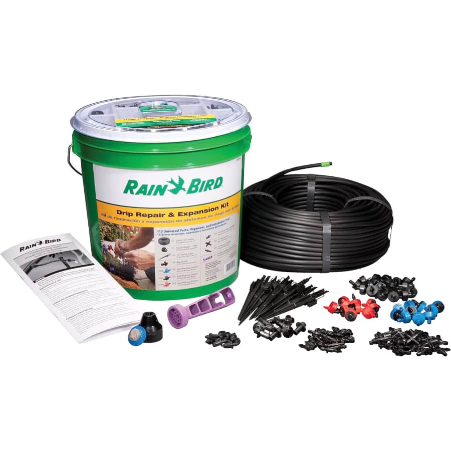 Rain Bird Drip Irrigation Repair and Expansion Kit for $22