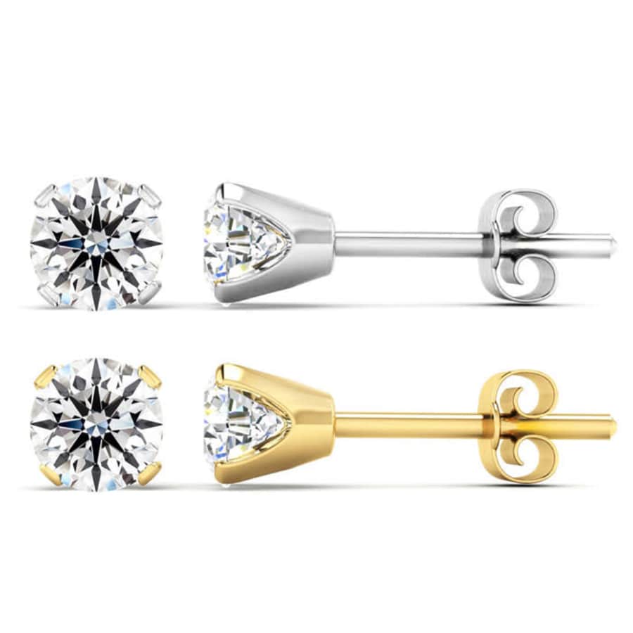 1/2-Carat Lab-Grown Diamond Stud Earrings for $100 + FREE $10 Gift Card With Purchase 1/2-Carat Lab-Grown Diamond Stud Earrings for $100 + FREE $10 Gift Card With Purchase
