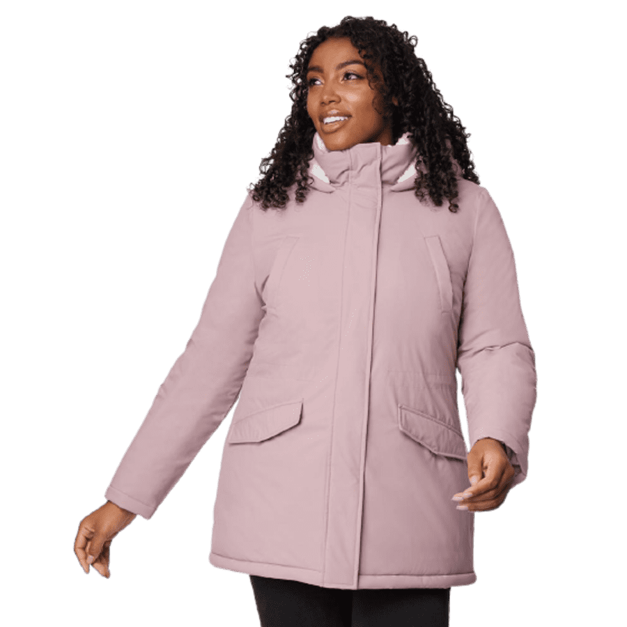 32 Degrees Women's Storm Stretch Sherpa Parka for $20 32 Degrees Women's Storm Stretch Sherpa Parka for $20