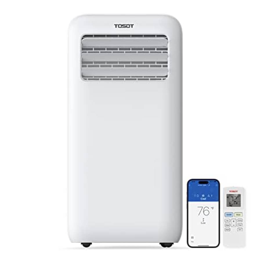 TOSOT 12,000BTU (8,000 BTU SACC) Portable Air Conditioner WiFi Control, 3-in-1 Portable AC, for $297 TOSOT 12,000BTU (8,000 BTU SACC) Portable Air Conditioner WiFi Control, 3-in-1 Portable AC, for $297