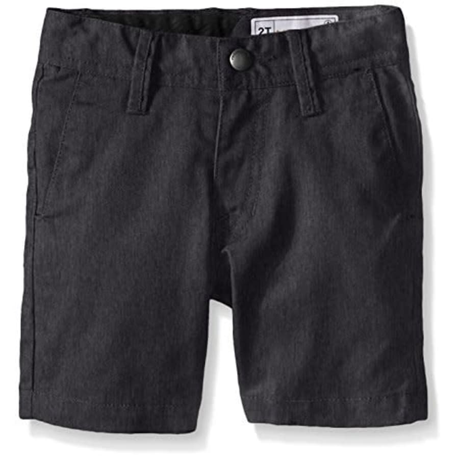 Volcom Boys' Frickin Cotton Twill Chino Short, Charcoal Heather, 22 for $34 Volcom Boys' Frickin Cotton Twill Chino Short, Charcoal Heather, 22 for $34