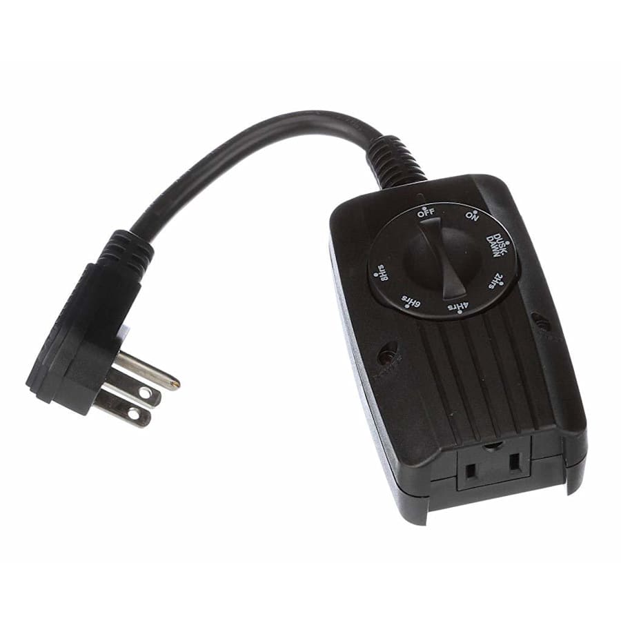 Woods Outdoor 24 Hour Dusk Until Dawn Outlet with Photocell Light Sensor for $12 Woods Outdoor 24 Hour Dusk Until Dawn Outlet with Photocell Light Sensor for $12