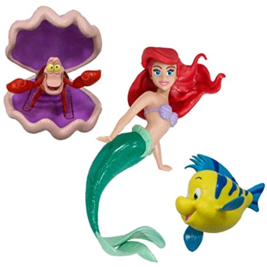 SwimWays Little Mermaid Disney Dive Characters Kids Pool Toy- Princess Ariel, Flounder, and for $10 SwimWays Little Mermaid Disney Dive Characters Kids Pool Toy- Princess Ariel, Flounder, and for $10