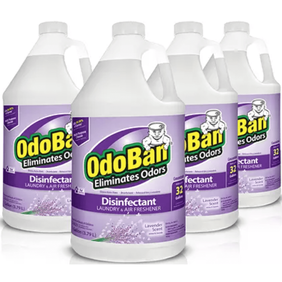 OdoBan Odor Eliminator and Disinfectant Concentrate 4-Pack for $28 for members