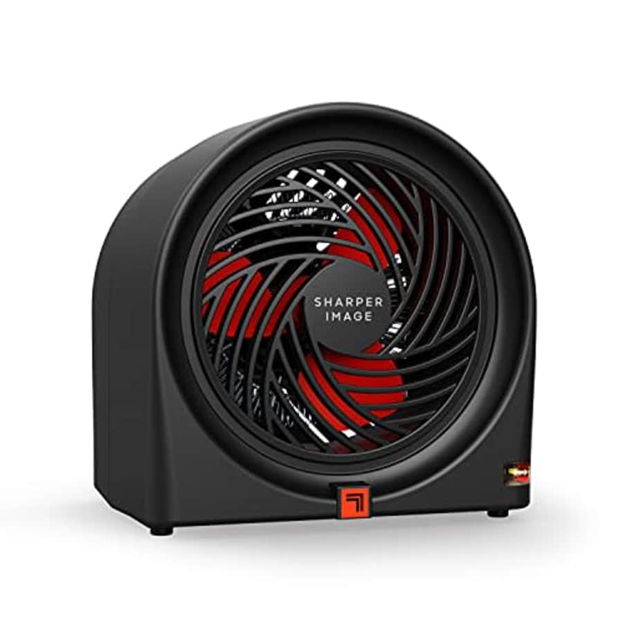 Sharper Image RADIUS 5H Personal Space Heater, Black for $15