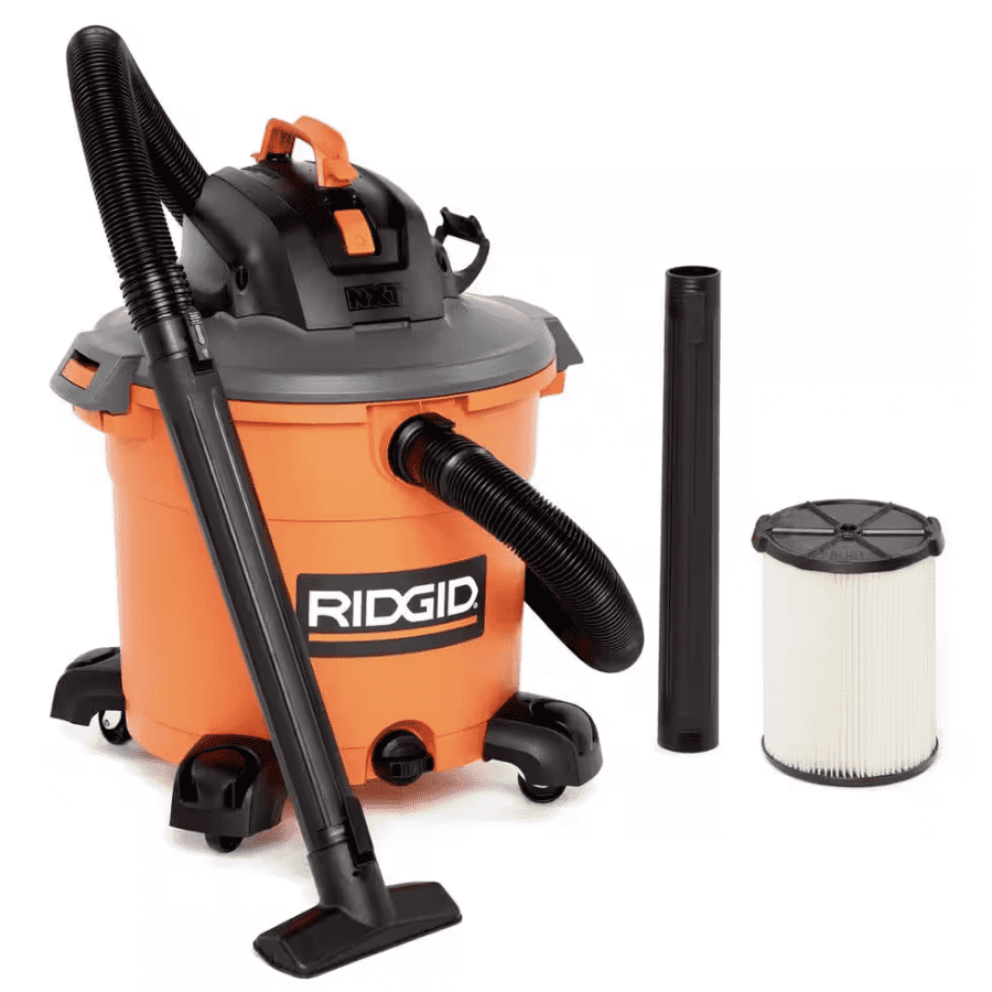 Ridgid 16-Gallon Wet/Dry Shop Vacuum: $59.88
