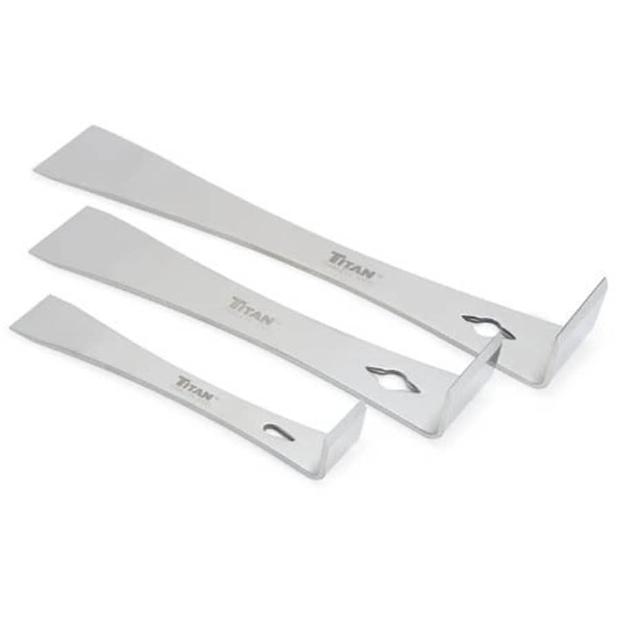 Titan 17007 3-Piece Stainless Steel Pry Bar Scraper Set for $25 Titan 17007 3-Piece Stainless Steel Pry Bar Scraper Set for $25