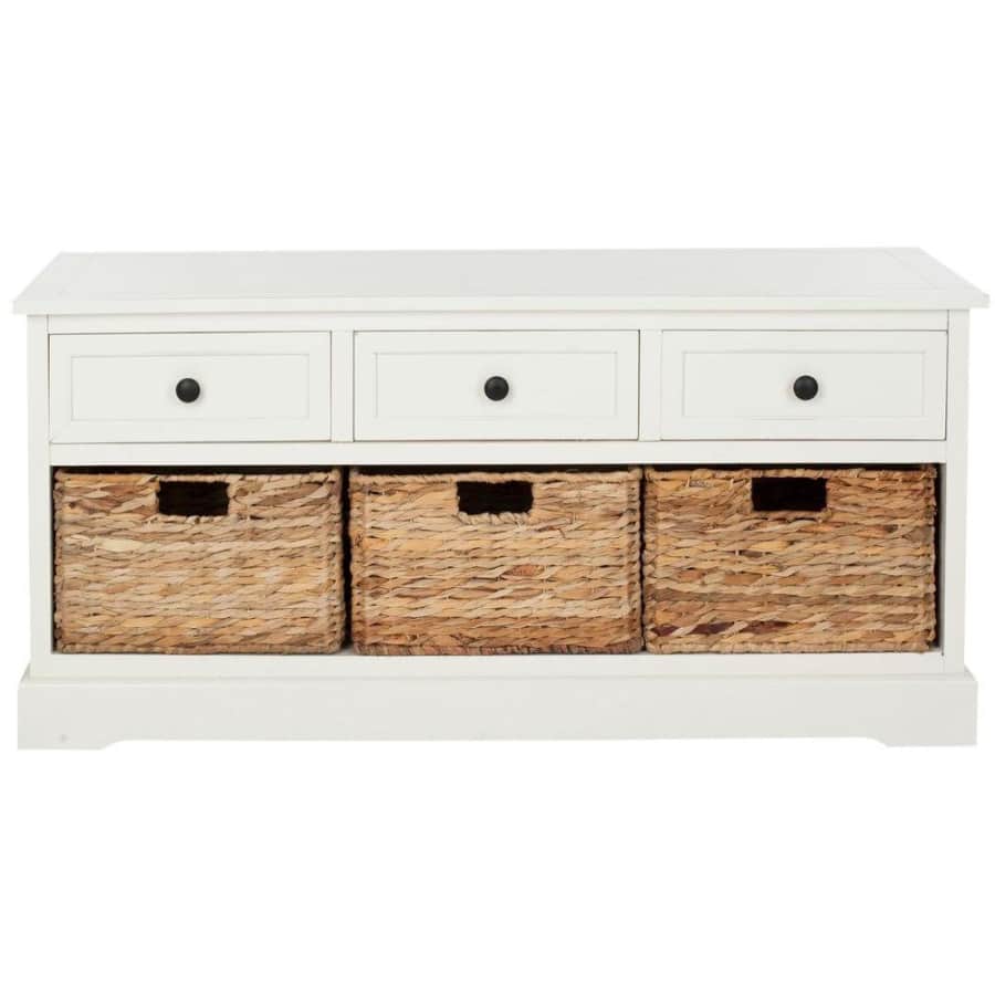 Safavieh Damien 3-Drawer Wood Storage Unit for $155 Safavieh Damien 3-Drawer Wood Storage Unit for $155