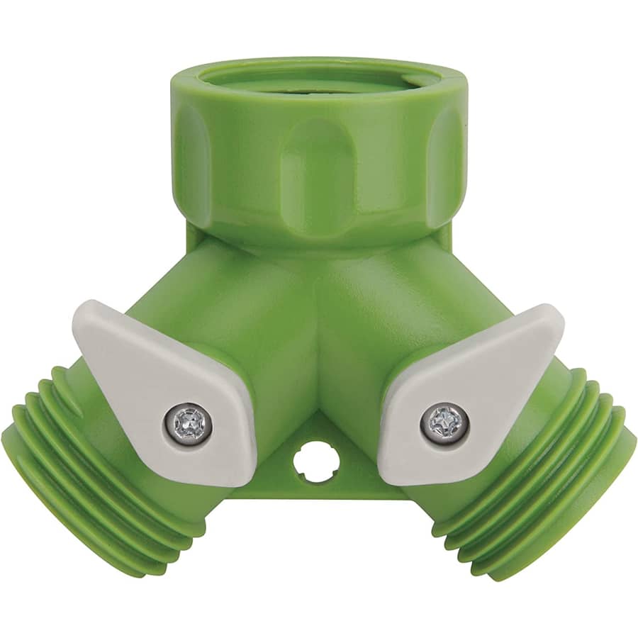 Martha Stewart 2-Way Garden Hose Tap Adapter Y-Split Connector for $2.99 or 3 for $7.17