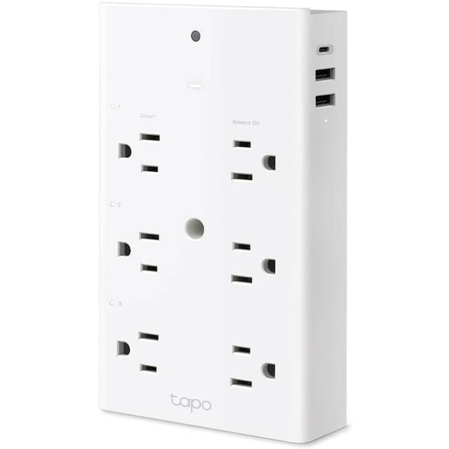 TP-Link Tapo 9-Outlet Smart Plug Outlet Extender: $30 TP-Link Tapo 9-Outlet Smart Plug Outlet Extender: $30