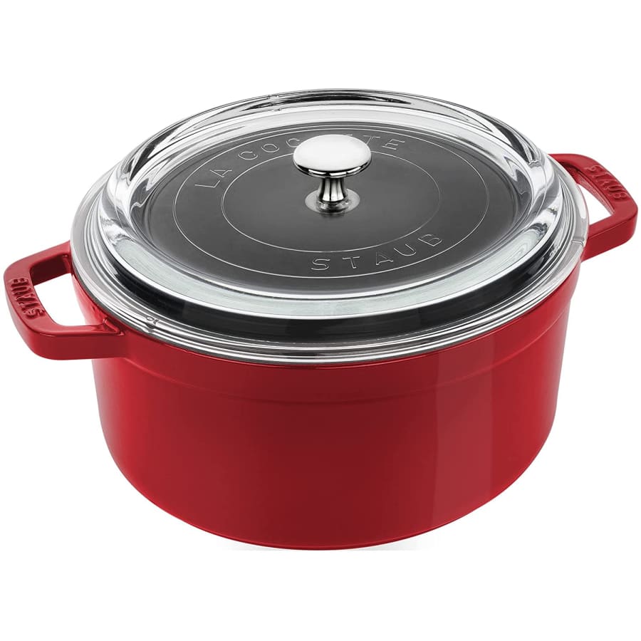 Staub Cast Iron 4-Quart Round Cocotte for $250 Staub Cast Iron 4-Quart Round Cocotte for $250