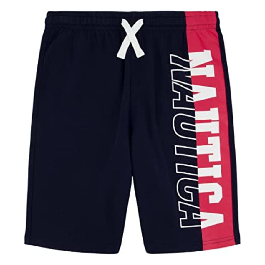 Nautica Boys' Little Solid Pull-On Short, J Navy Graphic, 7 for $14