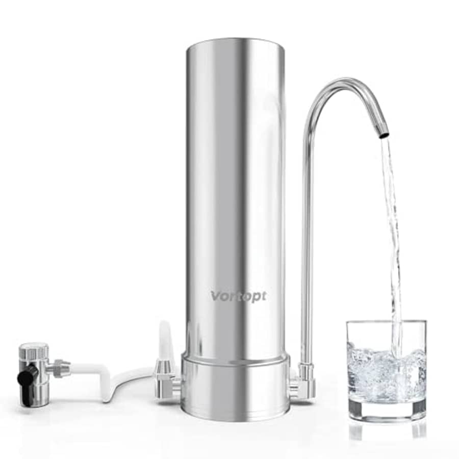 Vortopt 5-Stage Countertop Water Filter System for $70 Vortopt 5-Stage Countertop Water Filter System for $70