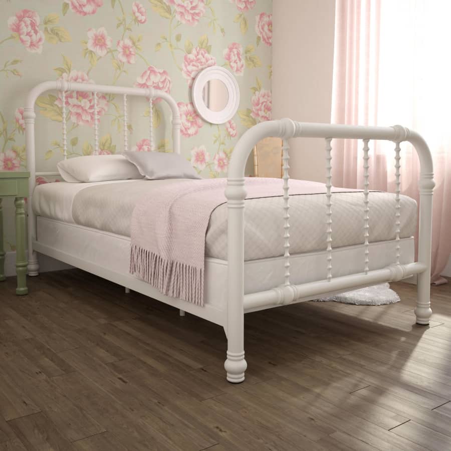 DHP Jenny Lind Twin Metal Bed for $169