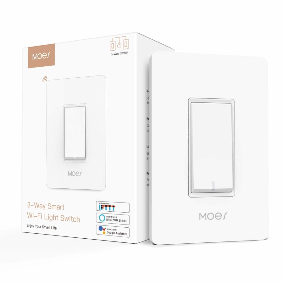 Moes 3-Way Smart WiFi Switch for $14