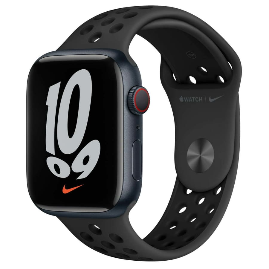 Apple Watch Series 7 GPS + Cellular 45mm Smartwatch w/ Nike Sport Band for $299 Apple Watch Series 7 GPS + Cellular 45mm Smartwatch w/ Nike Sport Band for $299