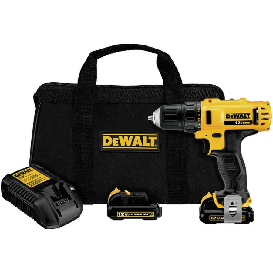 DeWalt 12V Max Cordless 3/8" Drill Driver for $196