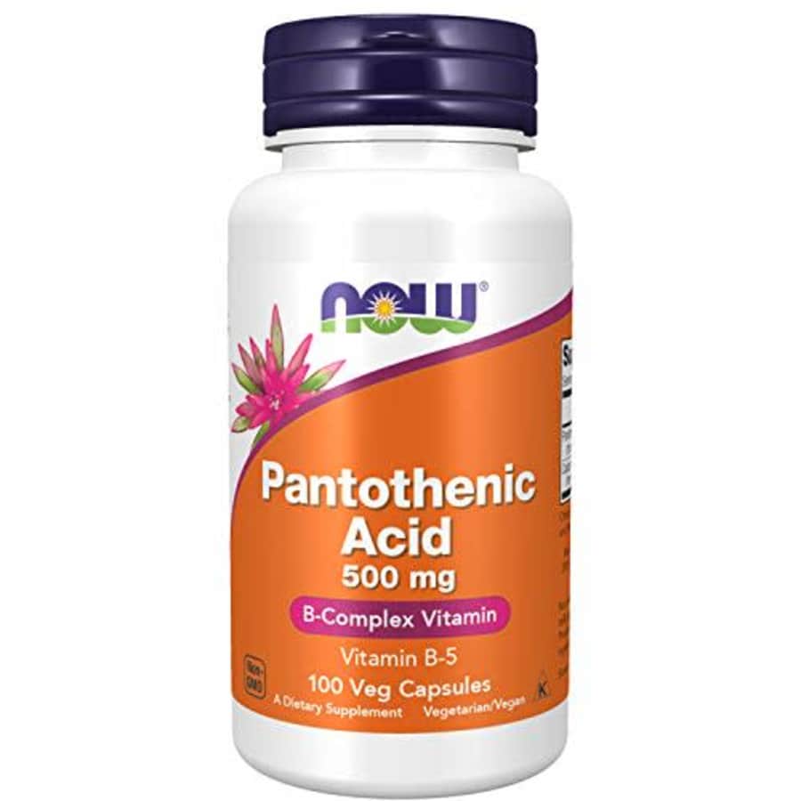 Now Foods NOW Supplements, Pantothenic Acid (Vitamin B-5) 500 mg, B-Complex Vitamin, 100 Capsules for $8 Now Foods NOW Supplements, Pantothenic Acid (Vitamin B-5) 500 mg, B-Complex Vitamin, 100 Capsules for $8