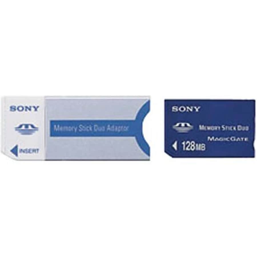 Sony Duo MSH-M128A 128 MB Memory Stick (Retail Package) for $58 Sony Duo MSH-M128A 128 MB Memory Stick (Retail Package) for $58
