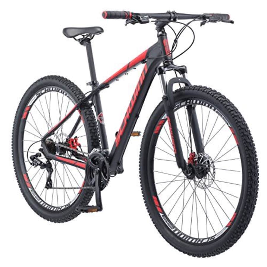 Schwinn Bonafide Mens Mountain Bike, Front Suspension, 24-Speed, 29-Inch Wheels, 17-Inch Aluminum for $433 Schwinn Bonafide Mens Mountain Bike, Front Suspension, 24-Speed, 29-Inch Wheels, 17-Inch Aluminum for $433