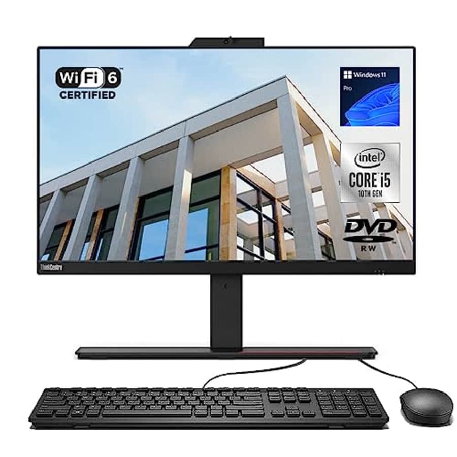 Lenovo ThinkCentre M90a 23.8" FHD IPS Screen All-in-One Desktop, Intel Core i5 Processor, Wi-Fi 6, for $1,015 Lenovo ThinkCentre M90a 23.8" FHD IPS Screen All-in-One Desktop, Intel Core i5 Processor, Wi-Fi 6, for $1,015