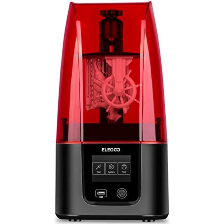 ELEGOO Resin 3D Printer, Mars 3 MSLA 3D Printer with 6.6 inches Ultra 4K Monochrome LCD and for $120 ELEGOO Resin 3D Printer, Mars 3 MSLA 3D Printer with 6.6 inches Ultra 4K Monochrome LCD and for $120