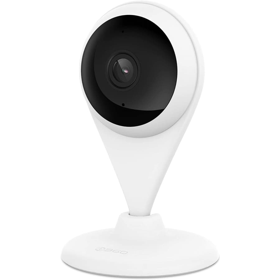 +360 1080p Indoor Security Camera for $17
