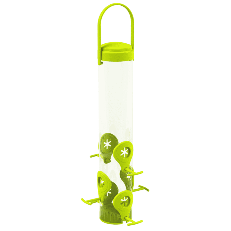 Perky-Pet Finch 6-Port Plastic Tube Bird Feeder for $4