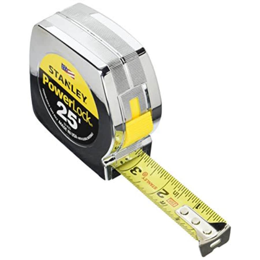 Stanley Tools Stanley Hand Tools 33-425 1" X 25' PowerLock II Professional Tape Measure for $15