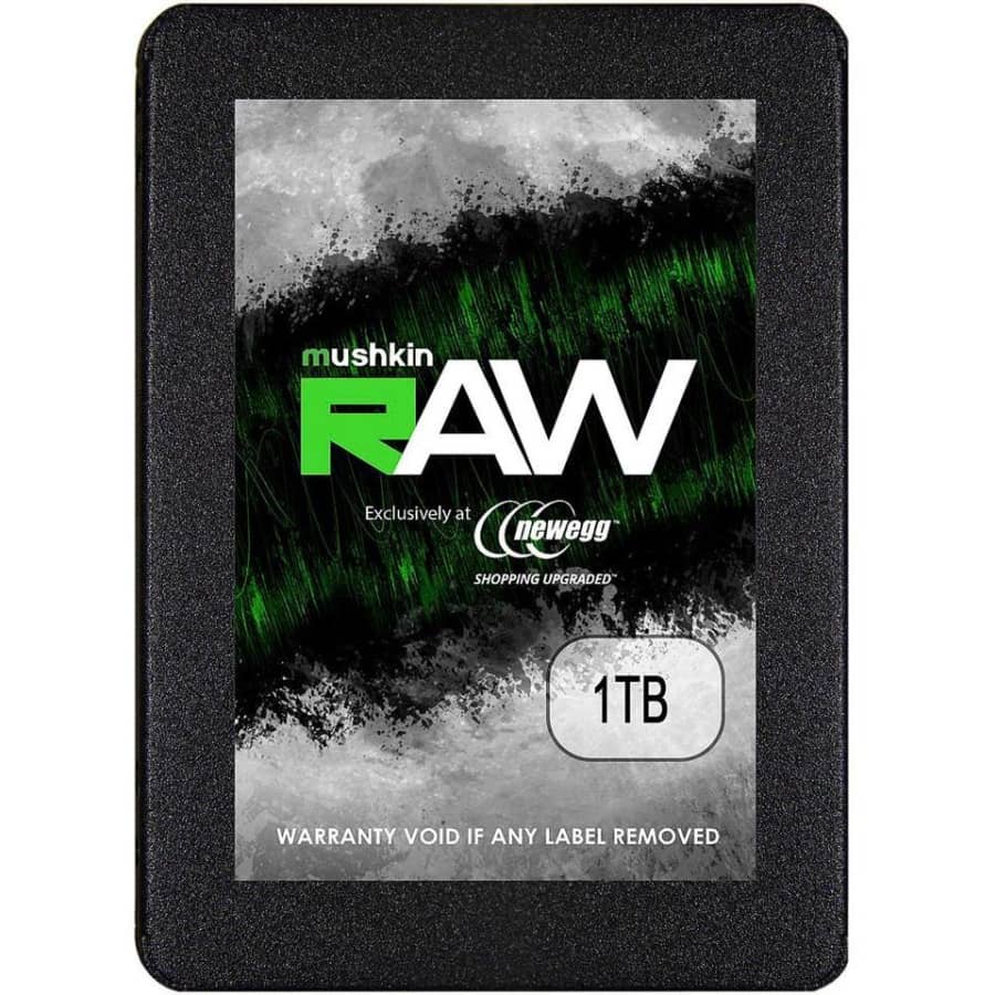 Mushkin Enhanced RAW Series 1TB 2.5" SATA III Internal SSD for $85