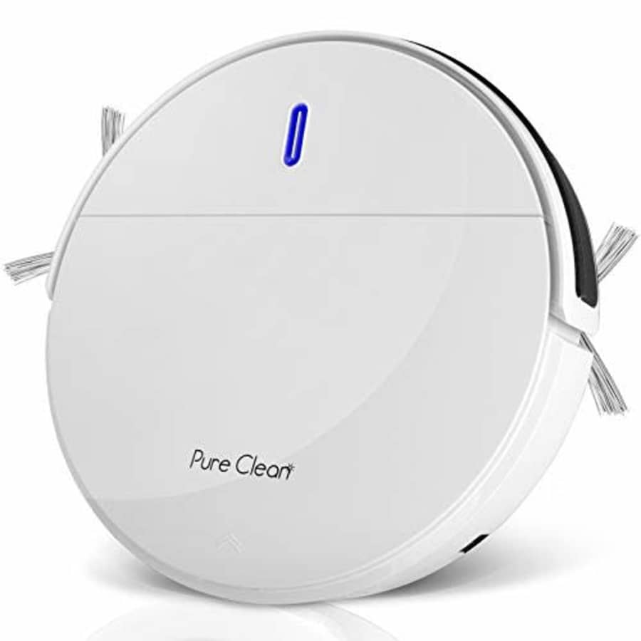 Pure Clean Smart Automatic Robot Charging Electric Robo Vacuum Cleaner with Docking Station, Self for $189 Pure Clean Smart Automatic Robot Charging Electric Robo Vacuum Cleaner with Docking Station, Self for $189