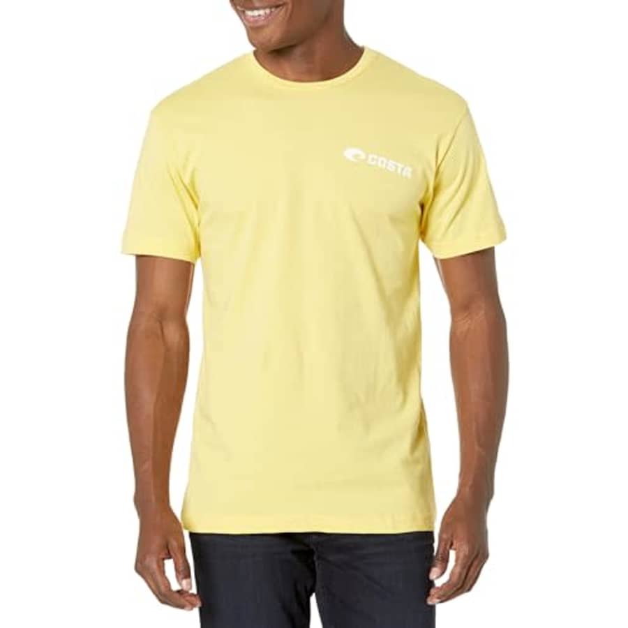 Costa Del Mar Men's T-Shirt, Yellow for $15 Costa Del Mar Men's T-Shirt, Yellow for $15