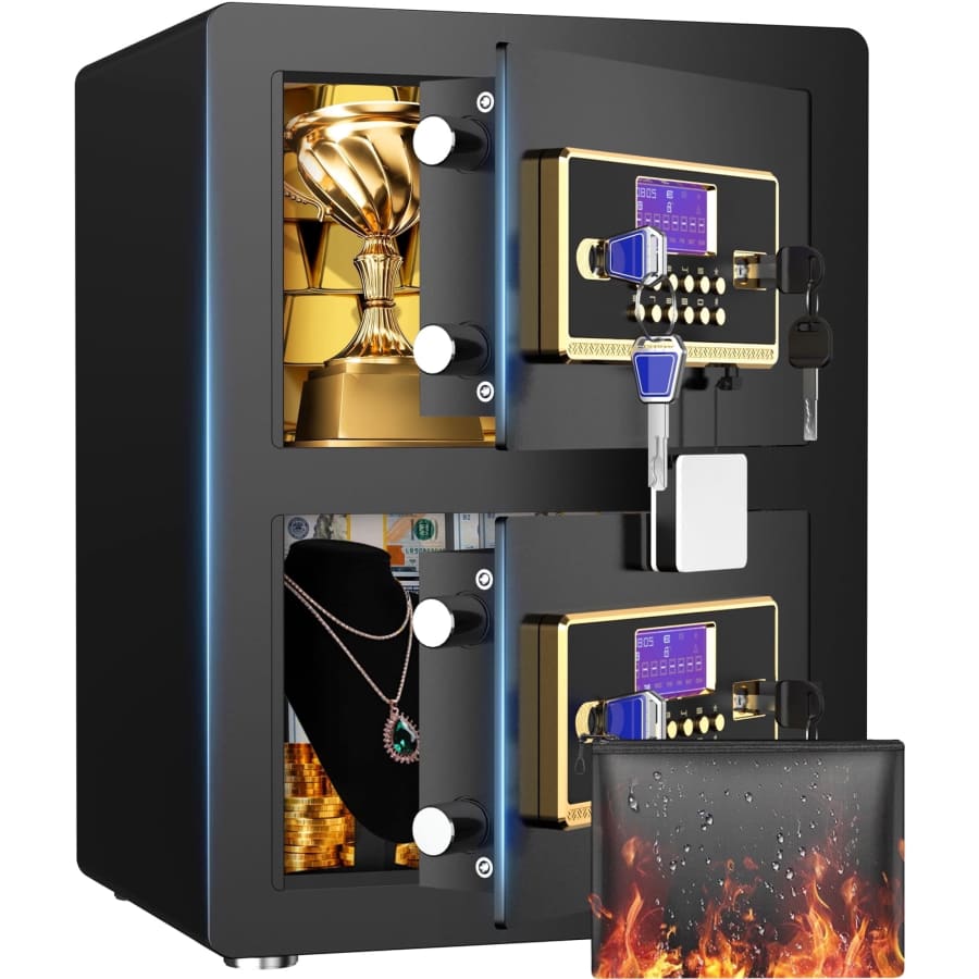 4.6-Cu. Ft. Double Door Safe Box for $120 4.6-Cu. Ft. Double Door Safe Box for $120